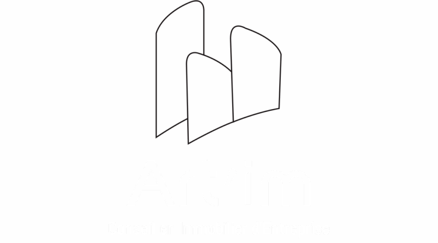 ART'IM logo blanc - ARTITUDE Communication